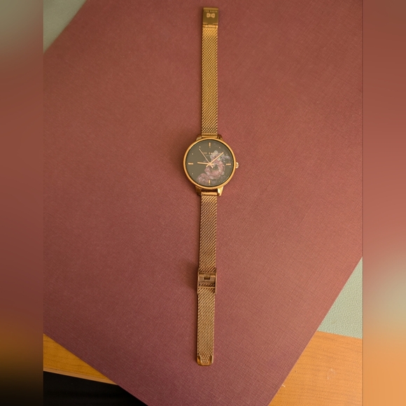 Ted Baker Kate Floral Watch Rose Gold - Picture 3 of 13